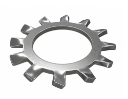 Nickel Alloy 200 External Tooth Lock Washer